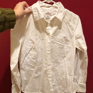 Set of 2 white haberdashery shirts by J. Crew